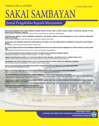 					View Vol. 9 No. 2 (2025): Vol. 9 No. 2 Juli 2025
				